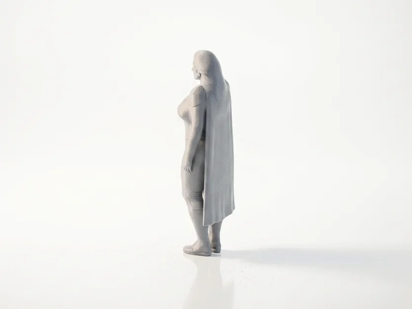 Tượng Superwoman DC Comics – Mẫu 3D Printable (STL) - Image 2