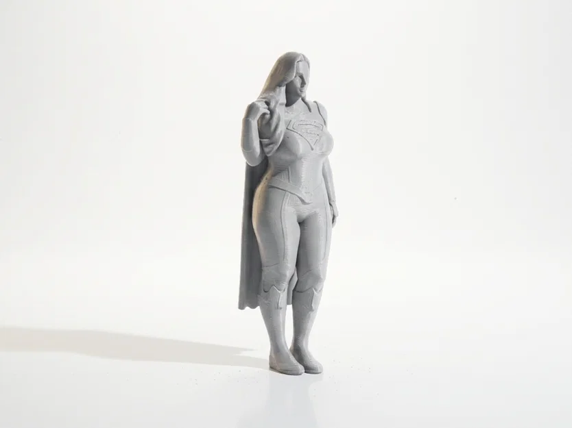Tượng Superwoman DC Comics – Mẫu 3D Printable (STL) - Image 3