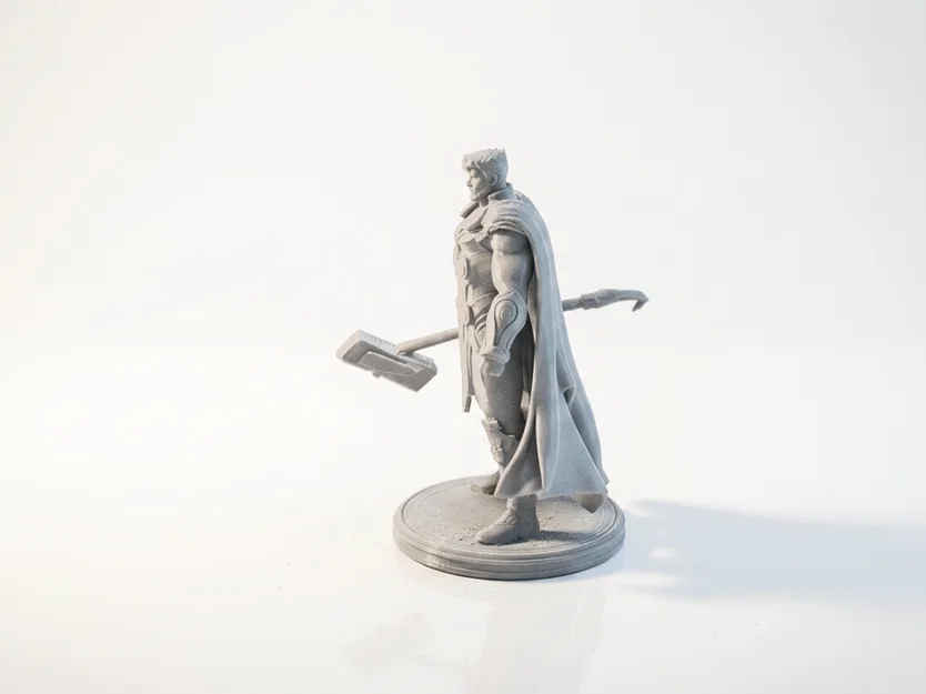 Tượng Superman Thor Fusion DC Comics 3D Printable (STL) - Image 2