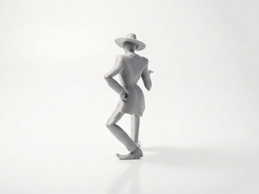 Tượng Vũ Công DC Comics – Mẫu 3D Printable (STL) - Image 2