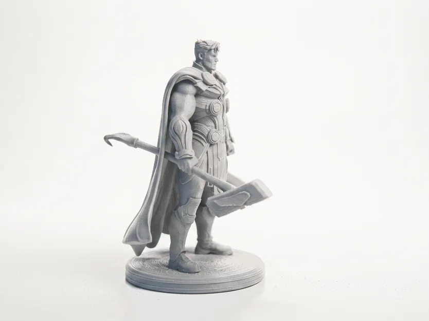 Tượng Superman Thor Fusion DC Comics 3D Printable (STL) - Image 3
