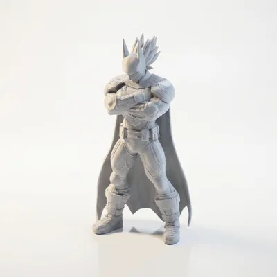 Mô hình Batman áo choàng – DC Comics collectible 3D printable