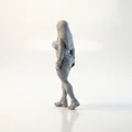 Tượng Supergirl Dáng Dày DC Comics - Mẫu STL 3D Printable - Thumbnail 3