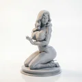 Tượng Wonder Woman DC Comics Collectible – Mô hình 3D Printable (STL) - Thumbnail 3