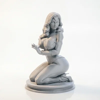 Tượng Wonder Woman DC Comics Collectible – Mô hình 3D Printable (STL)