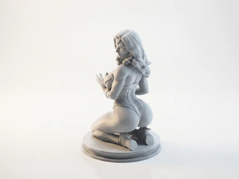 Tượng Wonder Woman DC Comics Collectible – Mô hình 3D Printable (STL) - Image 4