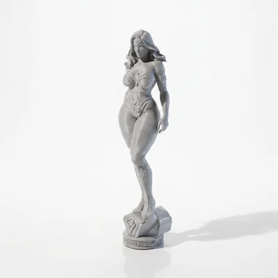 Tượng Wonder Woman DC Comics collectible – file STL 3D printable