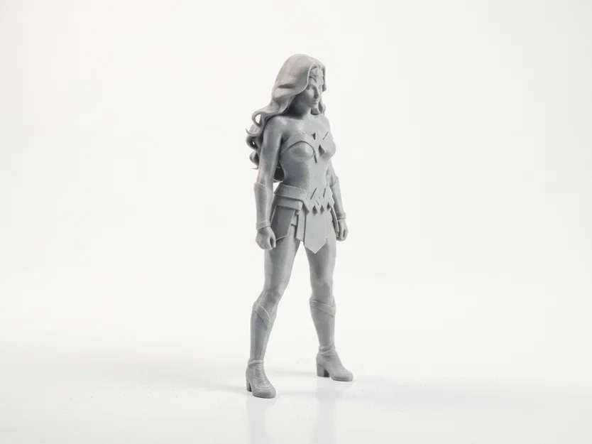 Mô hình STL in 3D tượng Wonder Woman (DC Comics) để in 3D - Image 3