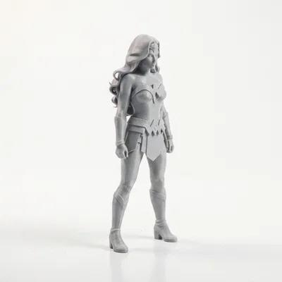 Mô hình STL in 3D tượng Wonder Woman (DC Comics) để in 3D