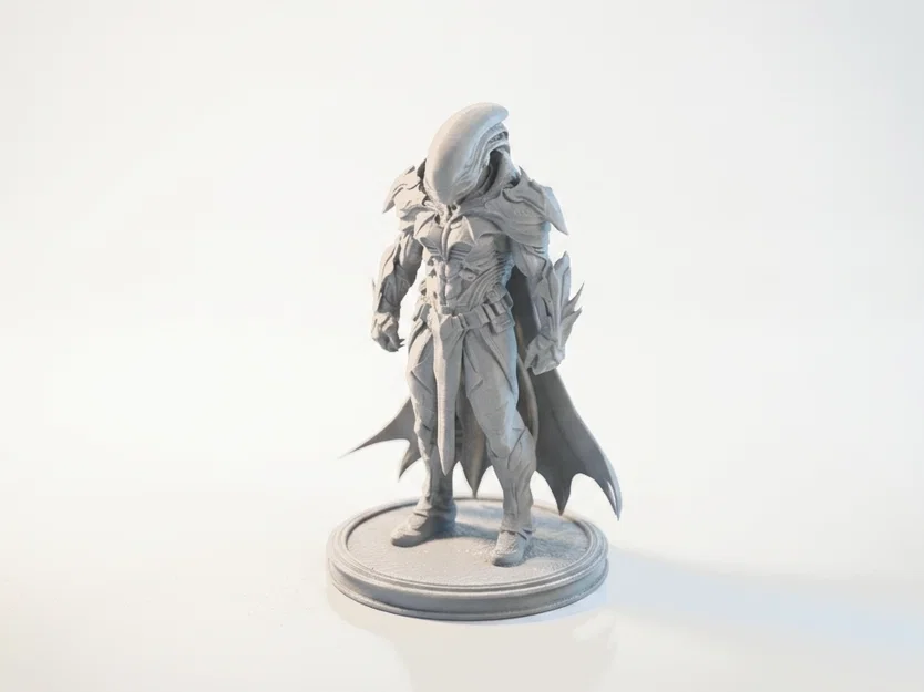 Tượng Xenomorph Batman (DC Comics) – Mẫu STL 3D Printable - Image 1