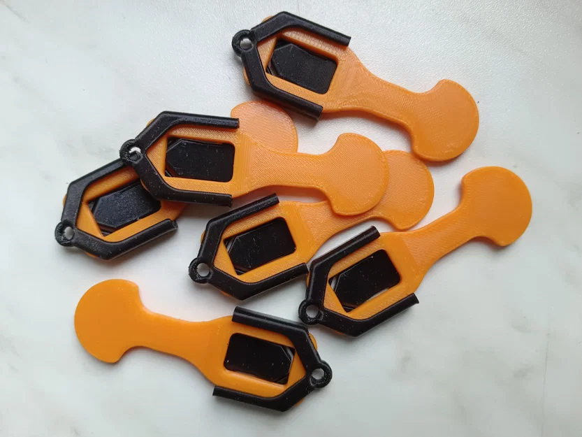 Khóa cài dây an toàn & đồng xu xe đẩy mua sắm (tháo rời) - Image 7