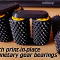 Con lăn tay gai (spiky hand roller) với printed bearings - Thumbnail 4