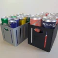 Tay xách 6 lon RED BULL (330ml & có logo) - Sixpack Can Carrier - Thumbnail 2