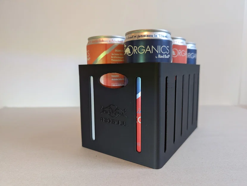 Tay xách 6 lon RED BULL (330ml & có logo) - Sixpack Can Carrier - Image 3