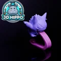Tượng Gengar Scultpure (đứng trên lưỡi) – mẫu điêu khắc spooky - Thumbnail 2