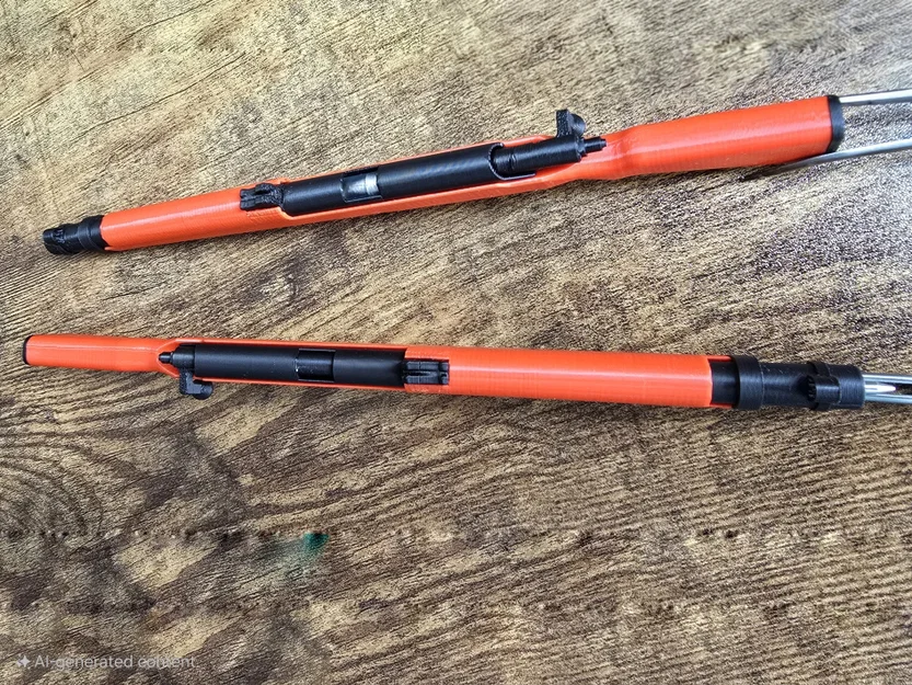 Remake bút Kar98k bolt-action: ruột thay, dễ in, support sẵn, bền, viết êm - Image 1