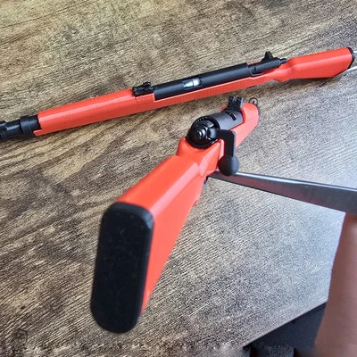Remake bút Kar98k bolt-action: ruột thay, dễ in, support sẵn, bền, viết êm