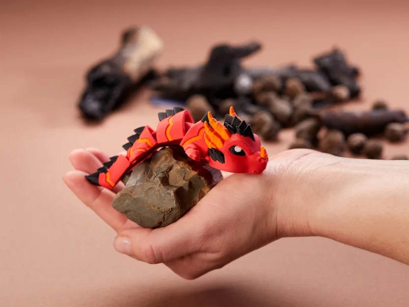 Magma Dragon – Mô hình Rồng Articulated (Figure) - Image 2