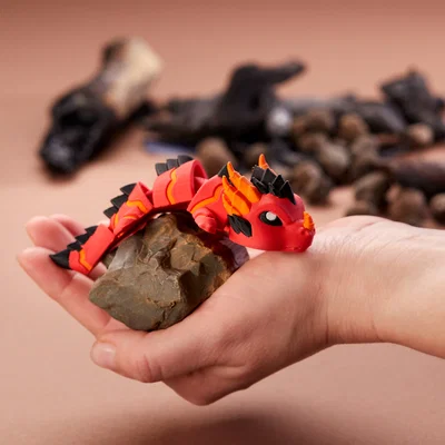 Magma Dragon – Mô hình Rồng Articulated (Figure)