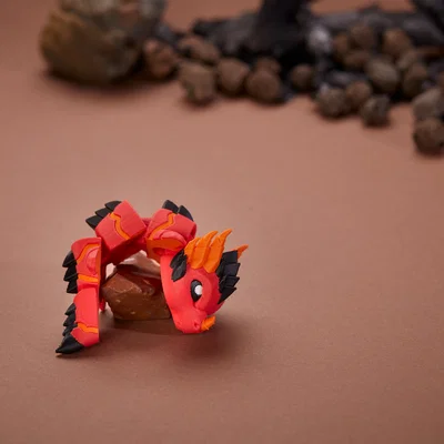 Magma Dragon – Mô hình Rồng Articulated (Figure)
