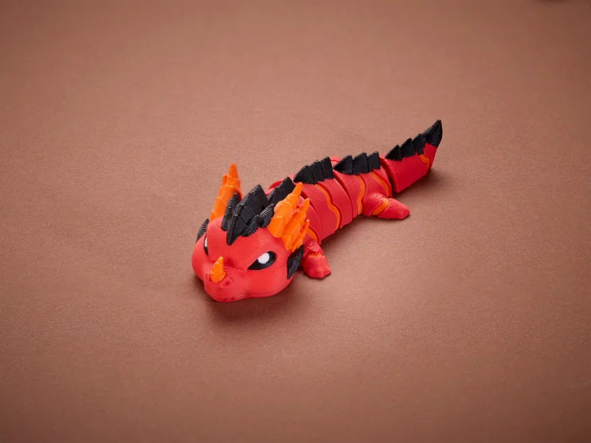 Magma Dragon – Mô hình Rồng Articulated (Figure) - Image 6