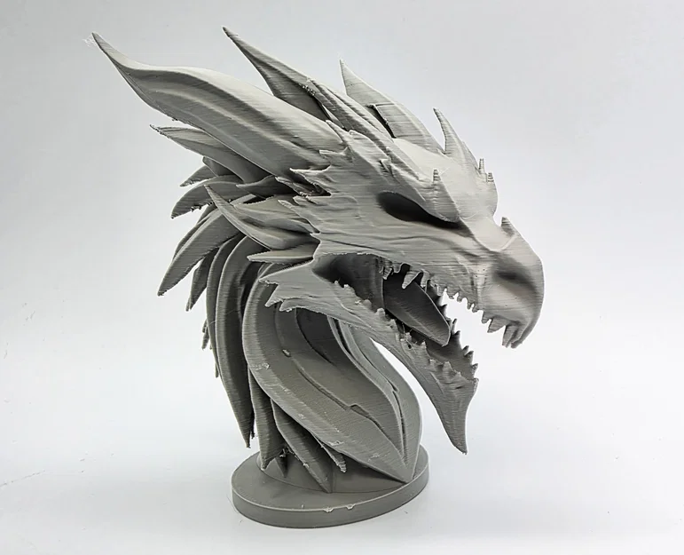 Tượng Bán Thân Rồng Rừng (Forest Dragon Bust) - Image 1