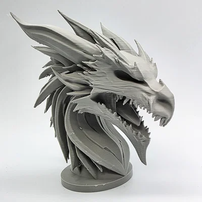 Tượng Bán Thân Rồng Rừng (Forest Dragon Bust)