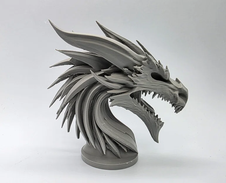 Tượng Bán Thân Rồng Rừng (Forest Dragon Bust) - Image 2