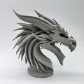 Tượng Bán Thân Rồng Rừng (Forest Dragon Bust) - Thumbnail 2