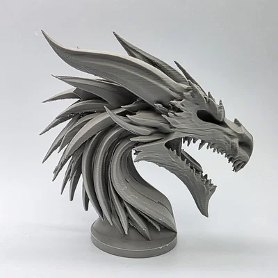 Tượng Bán Thân Rồng Rừng (Forest Dragon Bust)