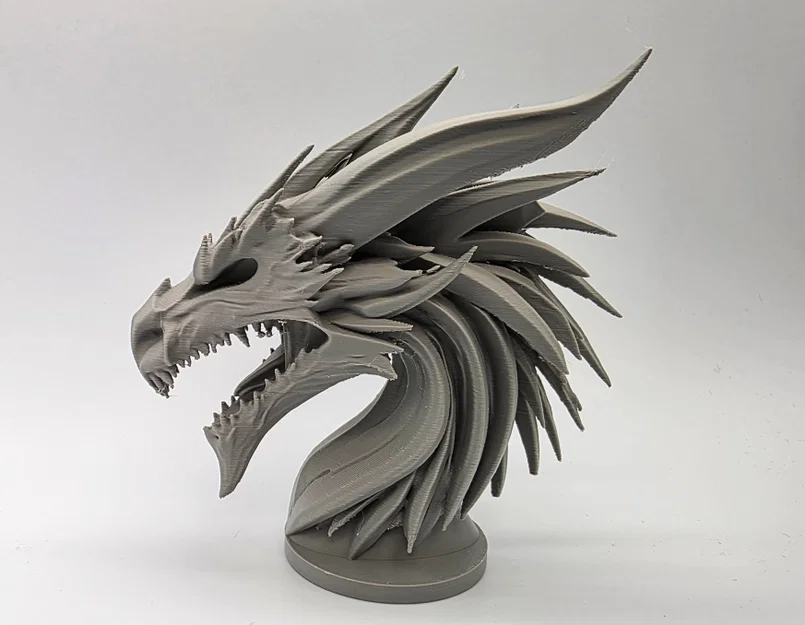 Tượng Bán Thân Rồng Rừng (Forest Dragon Bust) - Image 3