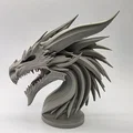 Tượng Bán Thân Rồng Rừng (Forest Dragon Bust) - Thumbnail 3