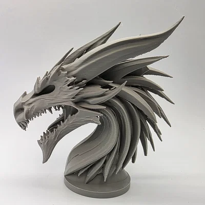 Tượng Bán Thân Rồng Rừng (Forest Dragon Bust)