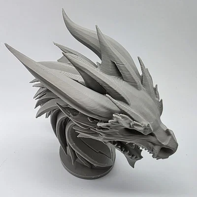 Tượng Bán Thân Rồng Rừng (Forest Dragon Bust)