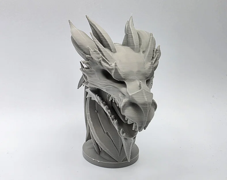 Tượng Bán Thân Rồng Rừng (Forest Dragon Bust) - Image 5