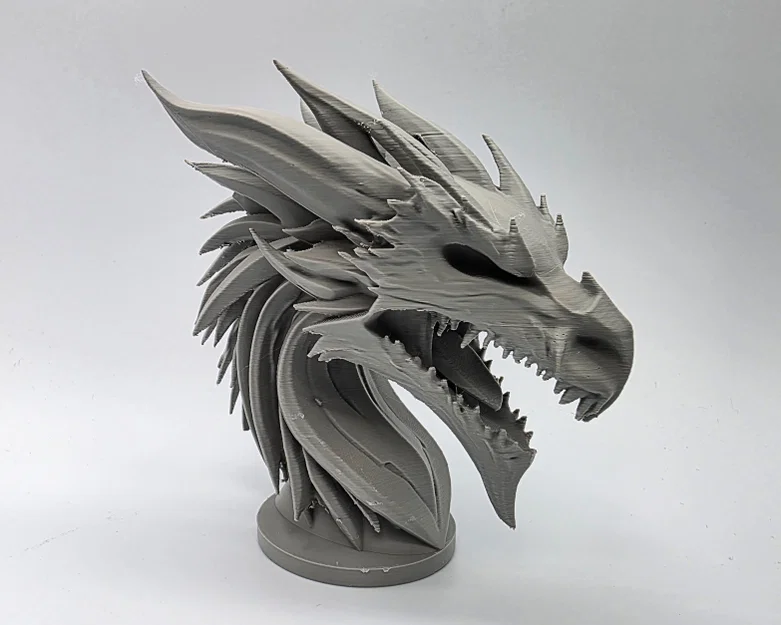Tượng Bán Thân Rồng Rừng (Forest Dragon Bust) - Image 6
