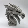 Tượng Bán Thân Rồng Rừng (Forest Dragon Bust) - Thumbnail 6