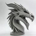 Tượng Bán Thân Rồng Rừng (Forest Dragon Bust) - Thumbnail 8