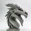Tượng Bán Thân Rồng Rừng (Forest Dragon Bust) - Thumbnail 9