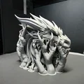 Tượng Bán Thân Rồng Rừng (Forest Dragon Bust) - Thumbnail 10