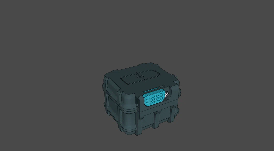 Hộp Đựng Pin (Battery Box) có Nút Khóa Trượt - Image 3