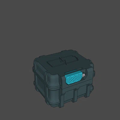 Hộp Đựng Pin (Battery Box) có Nút Khóa Trượt