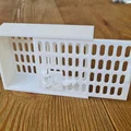 Lồng nhốt ong chúa diệt ve Varroa (Cage for queen bee - Käfig für Bienenkönigin) - Thumbnail 3