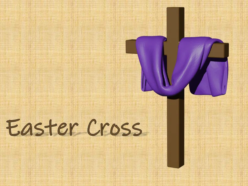 Thập Giá Phục Sinh (Easter Cross) – Trang trí vải phủ - Image 1