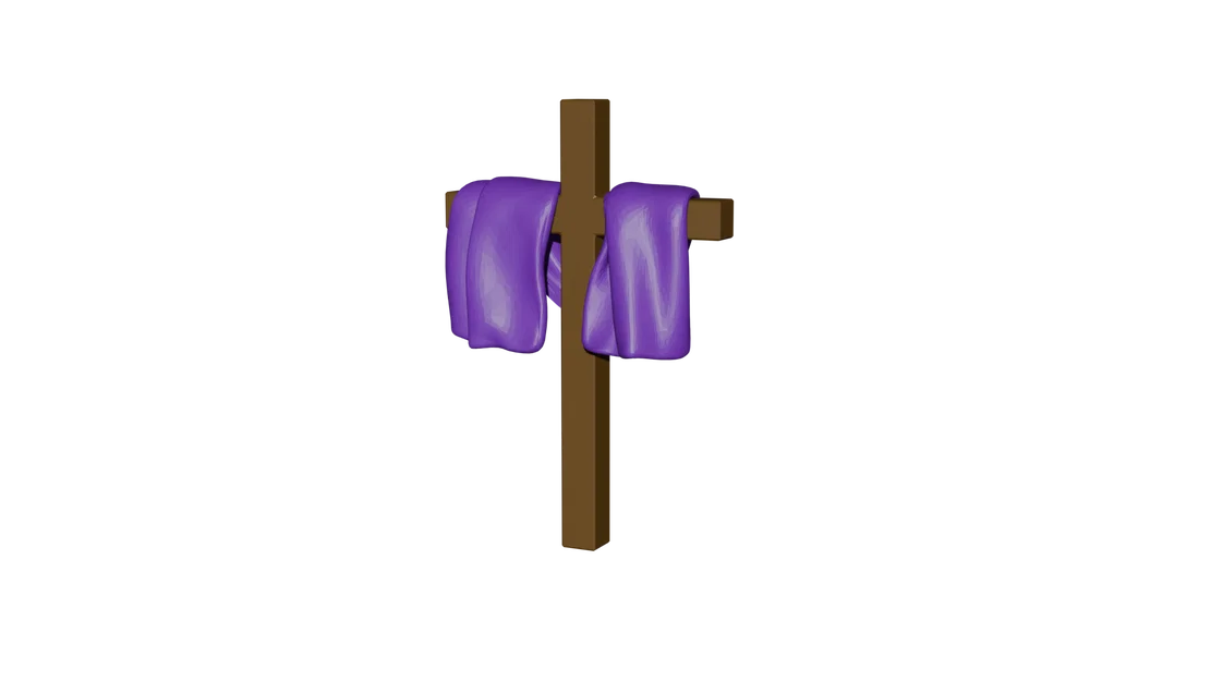 Thập Giá Phục Sinh (Easter Cross) – Trang trí vải phủ - Image 4