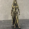Guerriera Ancestrale – Tượng nữ chiến binh fantasy in 3D - Thumbnail 1