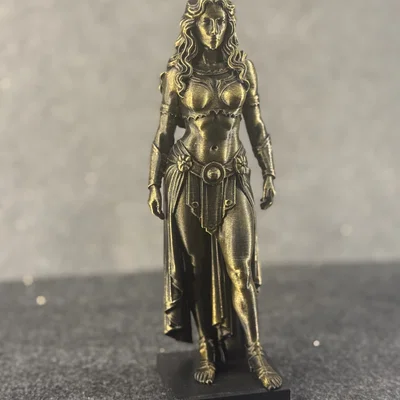 Guerriera Ancestrale – Tượng nữ chiến binh fantasy in 3D