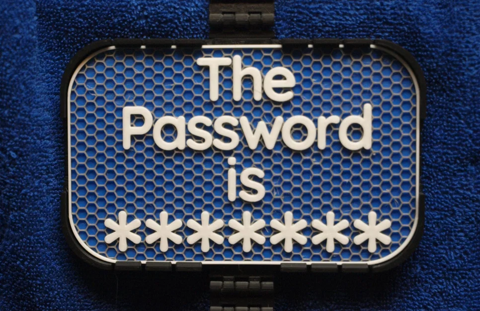 Bảng hiệu “Password sign” - Image 1