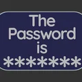 Bảng hiệu “Password sign” - Thumbnail 2