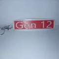 Móc khóa in 3D cá nhân hóa Gen 12 đẹp mắt - Thumbnail 2